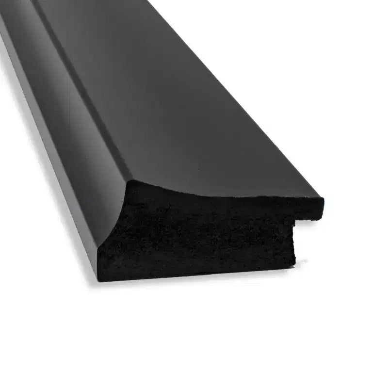 Espejo de pared rectangular de 22x28 pulgadas, marco estrecho negro, acabado satinado, se cuelga vertical u horizontalmente