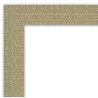 Espejo de pie de 28" x 64" con mosaico dorado sin bisel - Amanti Art: Grande, diseño elegante, fácil de montar