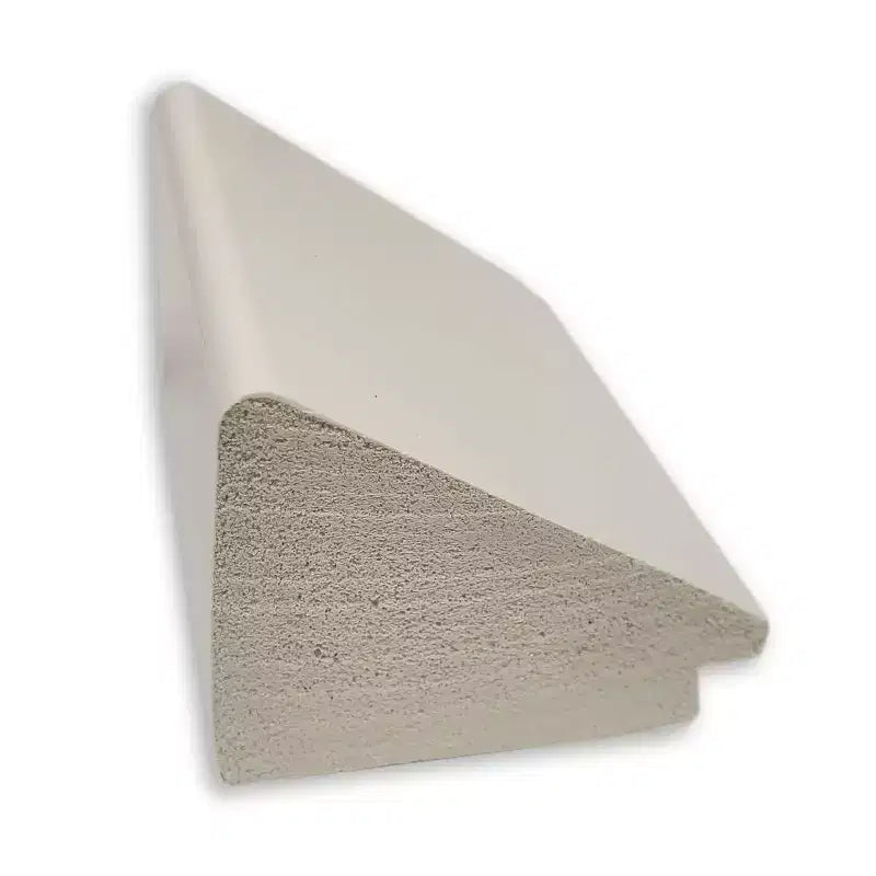 Espejo de pared blanco sin bisel de 22" x 28" para baño - Amanti Art: Rectangular moderno, incluye accesorios de montaje