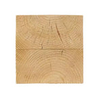 Mesa auxiliar de madera de pino macizo estriado, textura natural de tronco de árbol, negra, capacidad de 90 kg