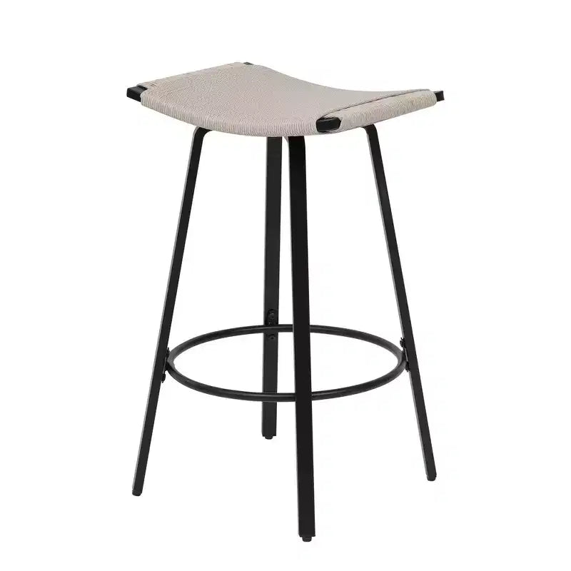 Juego de 2 taburetes de bar modernos giratorios de 26" de altura para mostrador, tapizados con respaldo bajo para isla de cocina