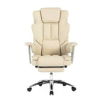 Silla ejecutiva de oficina con respaldo alto, silla ergonómica de oficina con asiento extra ancho, soporte lumbar y reposabrazos acolchados, silla giratoria con ruedas para escritorio de casa