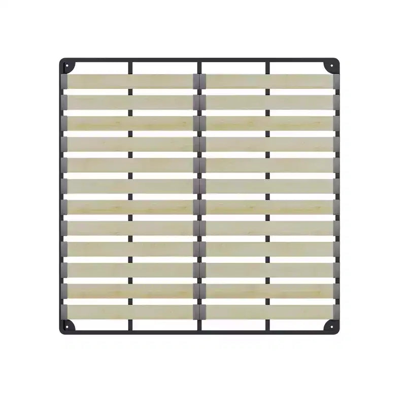 Cama Plataforma King Size de Chenilla, Estructura de Madera, Cabecero Tapizado con Almohada de Nube Ultra Suave Extra Grande