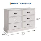 Mesita de noche de madera con cajón y 3 estantes abiertos, 15.5"An. x 47.2"Prof. x 32.3"Al.