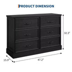 Mesita de noche de madera con cajón y 3 estantes abiertos, 15.5"An. x 47.2"Prof. x 32.3"Al.
