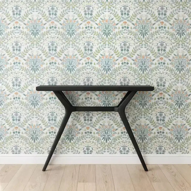 Mesa consola de pino macizo, base de patas cruzadas, estilo moderno de mediados de siglo, 116.8 cm ancho x 30.5 cm profundidad x 81.3 cm alto
