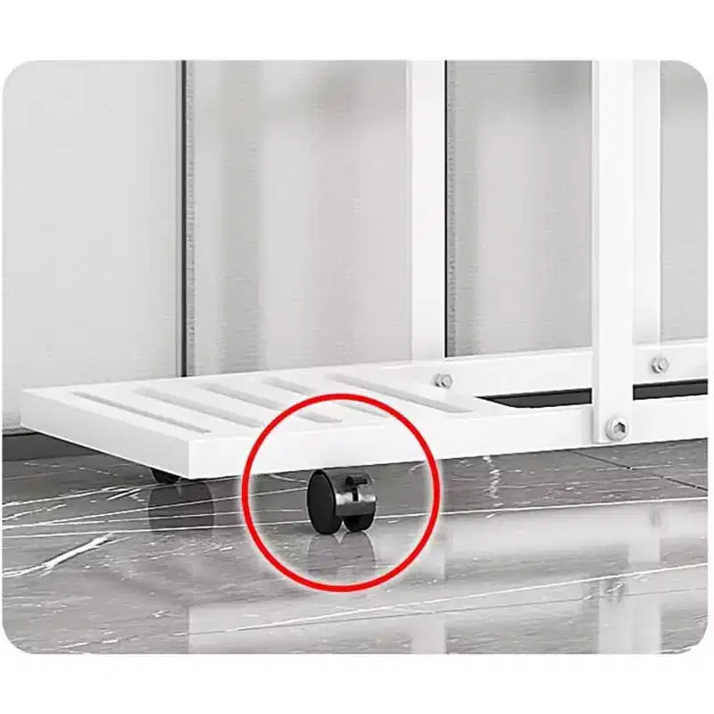 Soporte para plantas de 6 niveles, estante esquinero escalonado para plantas y flores, soporte alto para plantas de interior con ruedas, soporte para macetas de varios niveles