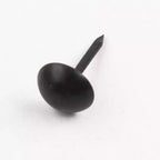 Mesa de Gangas Sofá Metal Cabeza Redonda Tachuelas Clavos 0.28 x 0.5 Negro 200 Pzas