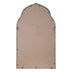 Espejo de pared dorado marroquí con arco, 40 x 24 pulgadas