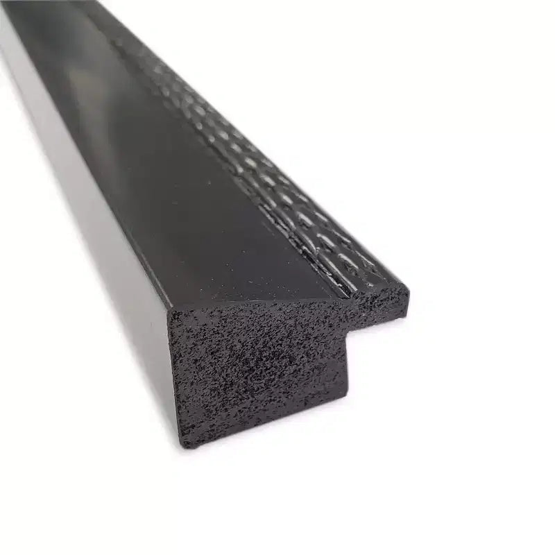 Espejo de baño de pared, marco satinado negro estrecho, 22x28", colgar vertical u horizontal