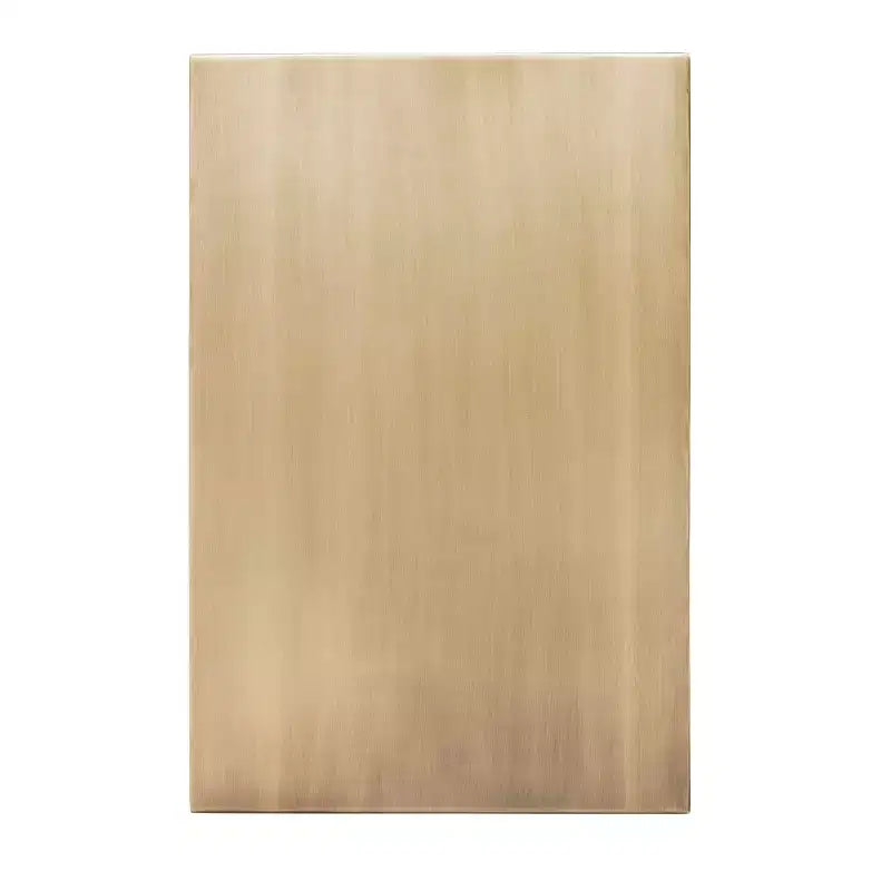 Mesa auxiliar en C Modern Glam con tapa de mármol blanco y estructura de metal dorado, 26.5" de alto