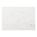 Mesa auxiliar en C Modern Glam con tapa de mármol blanco y estructura de metal dorado, 26.5" de alto
